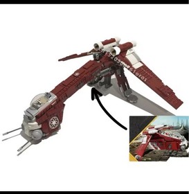 Star Wars Dropship with AT-OT Walker Lego Replica #10195+ 75337 with minifigures