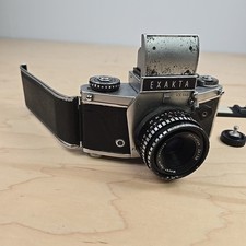 Exakta Vintage VX 1000 35mm Film SLR Camera, Domiplan Gorlitz 2.8/50 Lens