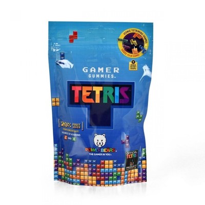 Powerbeärs Gamer Gummies Fruchtgummi Vitamin C & E Tetris ( 5x125g) MHD 31.10.25