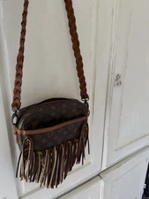 Vintage Boho Bag Crossbody Fringed