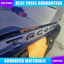 For 2016-2023 Tacoma Tailgate Gloss Black Emblem 3D Raised Insert Letters Badges