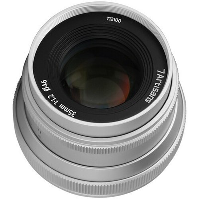 7ARTISANS 35mm F1.2 MARK II SILVER LENS FOR SONY E-MOUNT