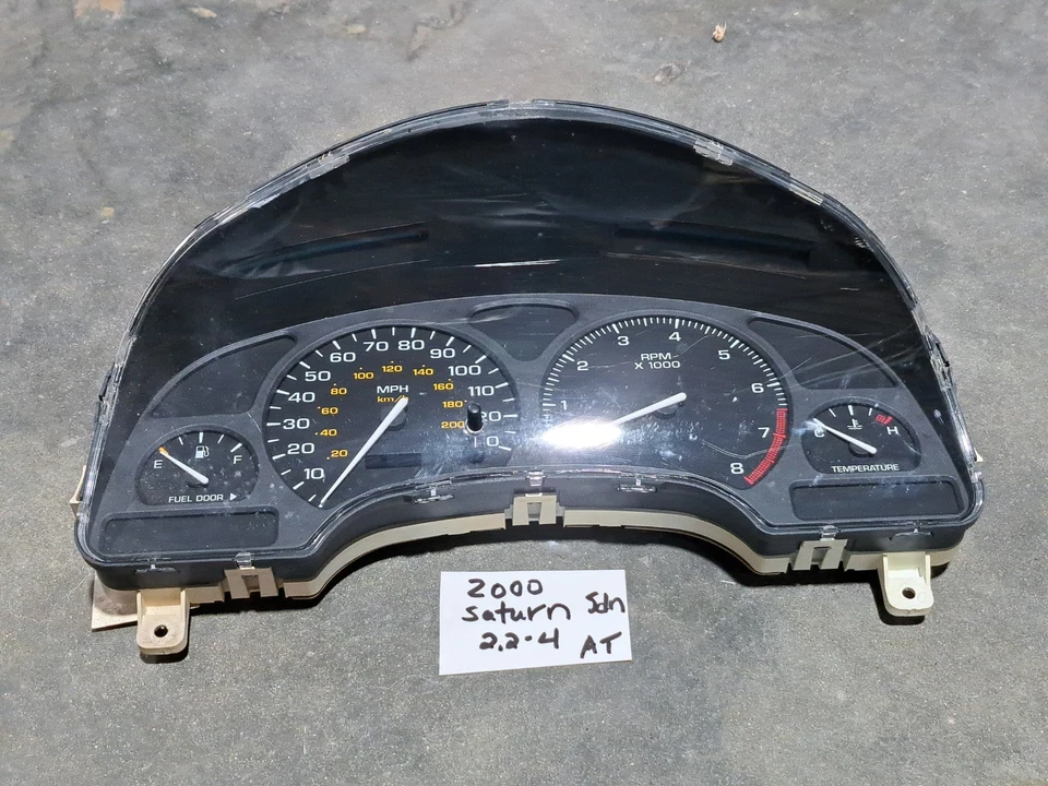 Painel de velocímetro de instrumento para 2000 SATURN LS1 SEDAN - Imagem 2 de 4