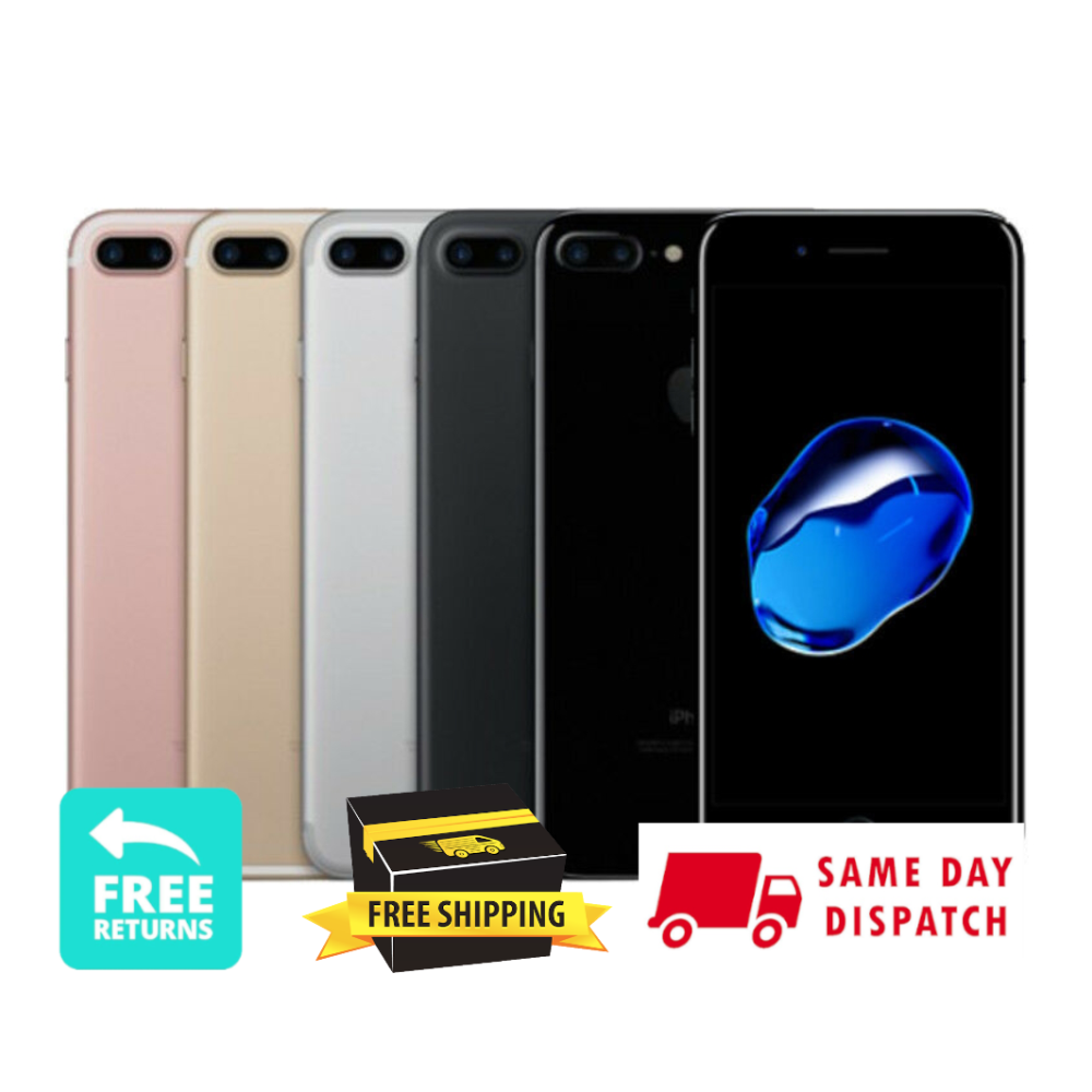 Apple iPhone 7 Plus -32GB 128GB- Red Gold Unlocked Verizon At&t