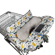 Shopping Cart Cover for Baby/Toddler, Dinosaur Print, High Chair Protection