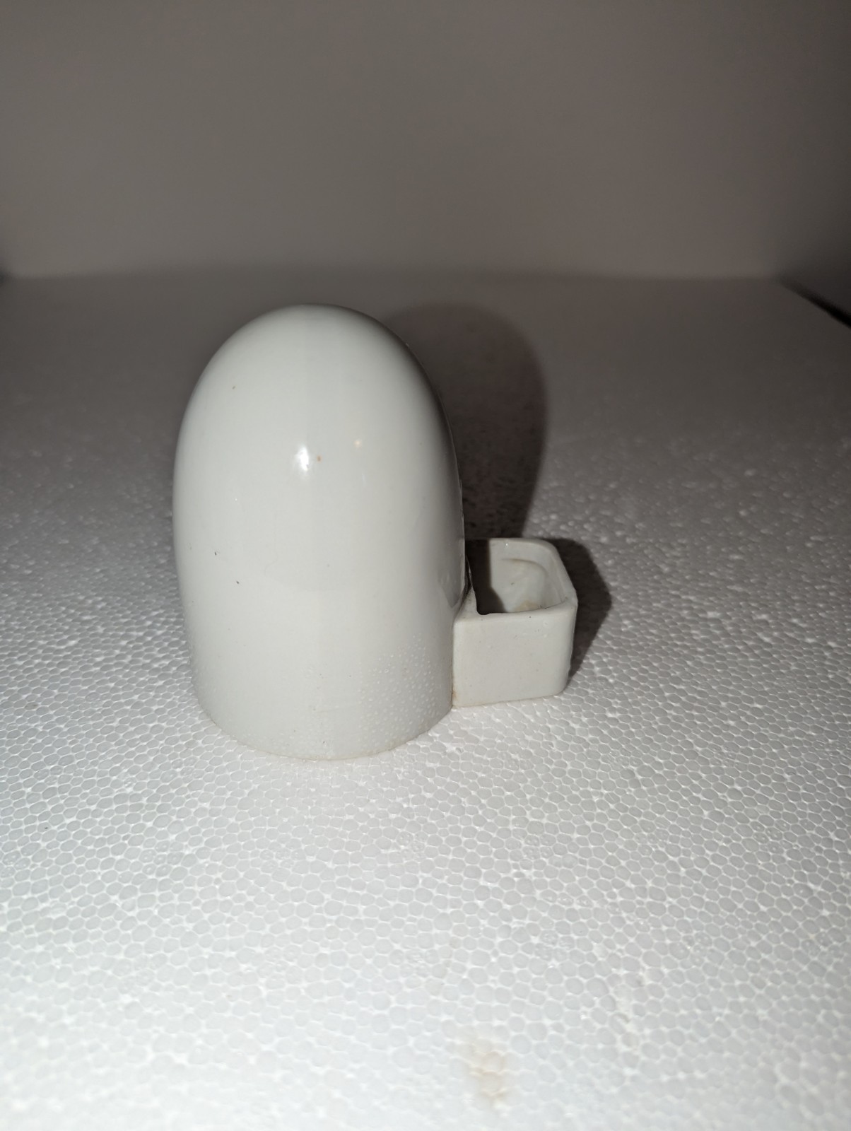 Antique Art Deco Ceramic Egg Shaped Bird Cage