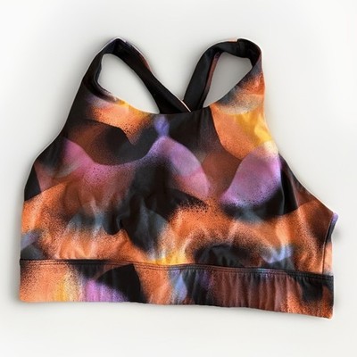 Fabletics Sports Bra Women s XS No Bounce High Impact Multicolored Athletic Gym