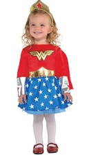 Wonder Woman Infant 0-6 Months Halloween Costume Dress Up Dress Up 3 Piece