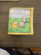 Mary Engelbreit 'The Three Little Pigs' Fabric Baby Book Soft Cove
