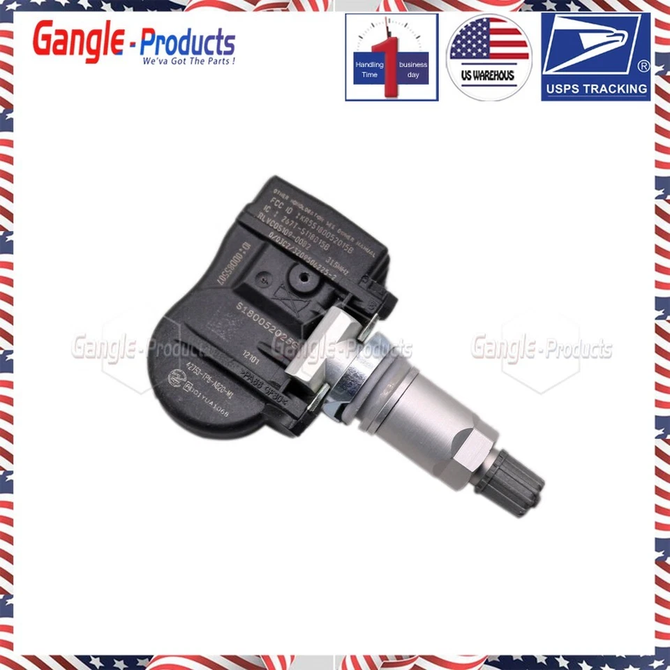 Sensor de presión de neumáticos 4 piezas US 42753-TP6-A82 TPMS para Honda Accord Crosstour CR-V Foto 2 de 4