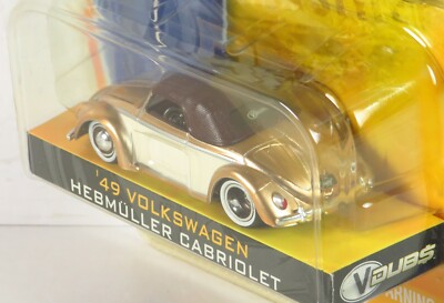Jada Wave 2 V Dubs 1949 Volkswagen 49 Hebmuller Cabriolet Type 14A