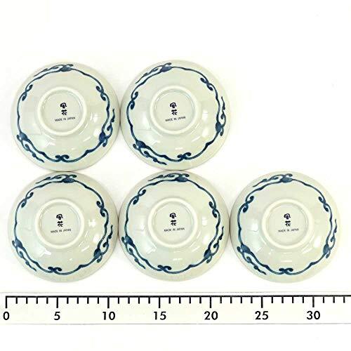 Japanische kleine Schüssel Some-Nishiki Koimari Stil Mini kleine Schüssel 11x3,5 cm 5er Set - Bild 8 von 8