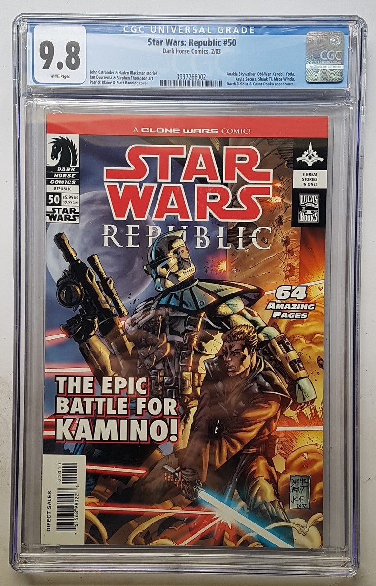 CGC 9.8 Star Wars#1 特別版コミック CGC 9.8 Star Wars #1 (TEST) – ExcelsiorComicBooks