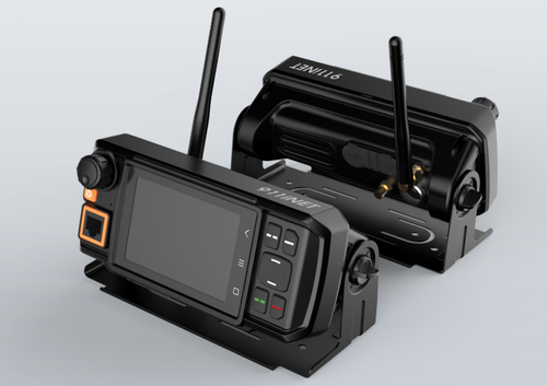 NMO Supporto Mobile con Frusta Antenna Kote Nera 700-900Mhz Connessione SMA - Foto 3 di 3