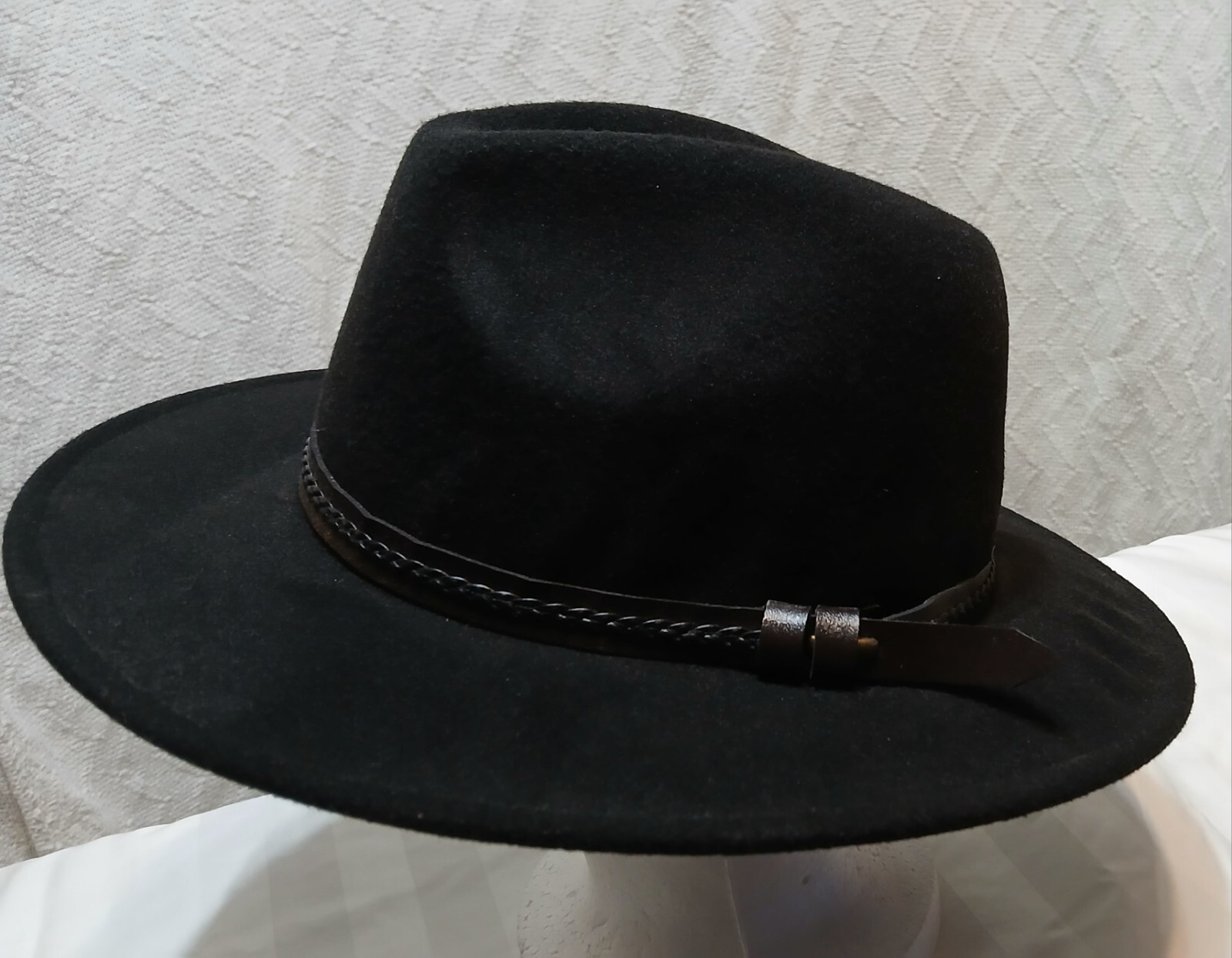 Vintage Weatherproof Fedora Rancher Hat for Women - Size Large-image