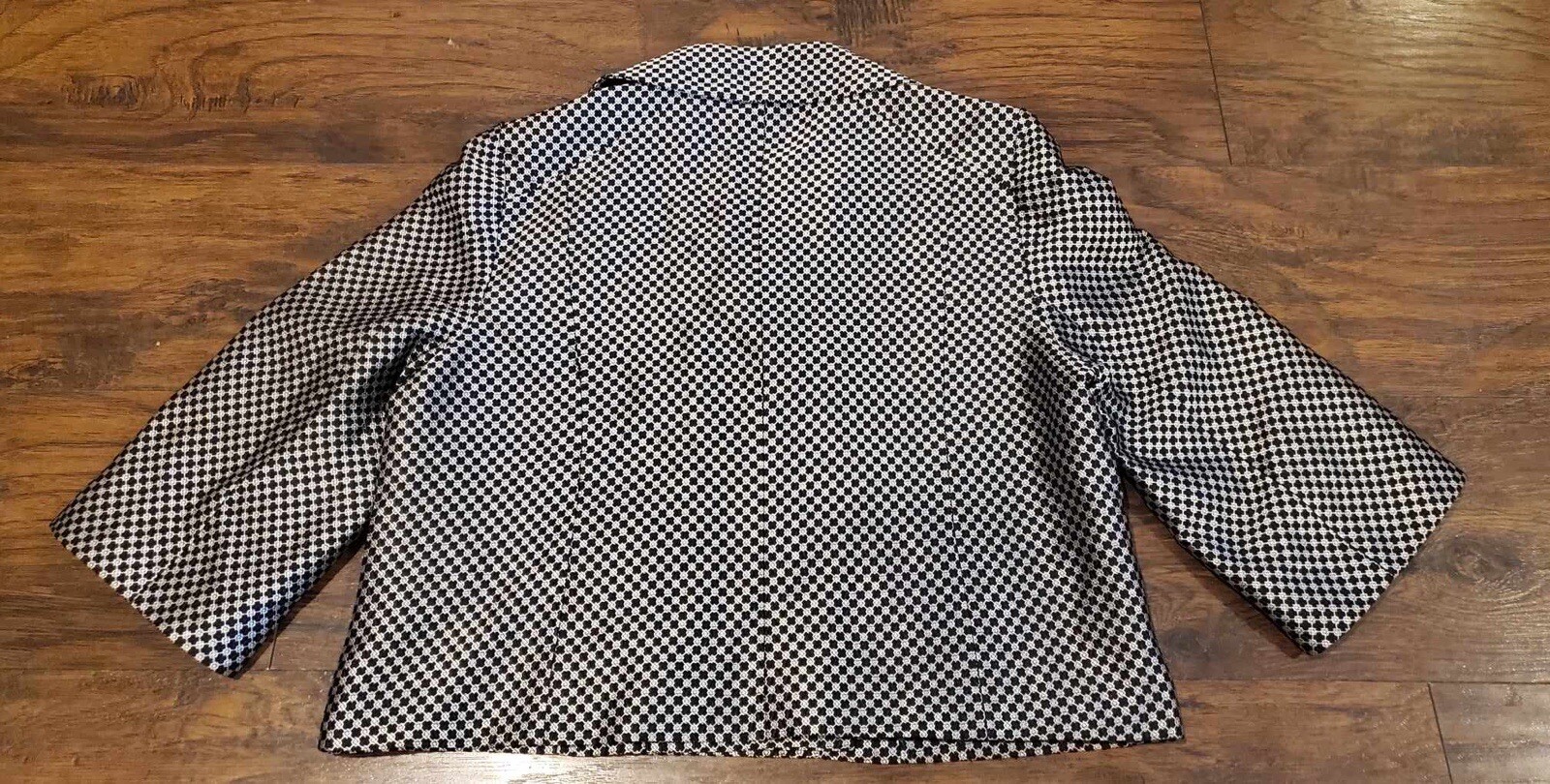 Express Blazer Design Studio Double Breasted Crop… - image 2