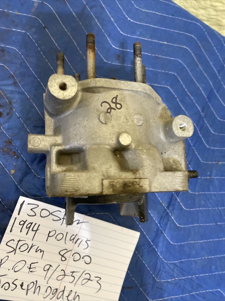 1993-1994 Polaris STORM SKS 800 OEM Motor Motor Cilindro Furo Jarro Conjunto 130 - Imagem 2 de 4
