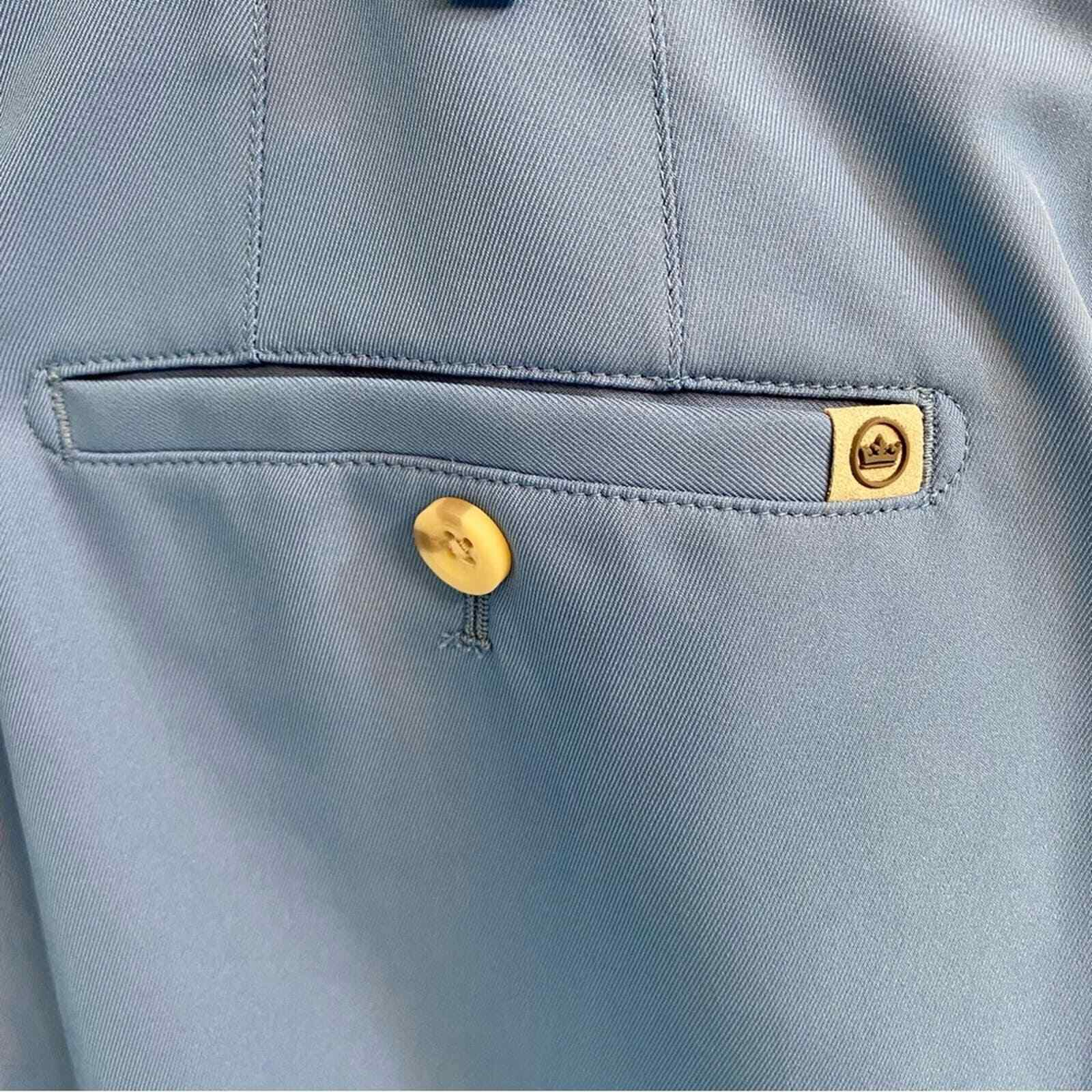 Peter Millar Stealth Performance Shorts Light Blu… - image 4