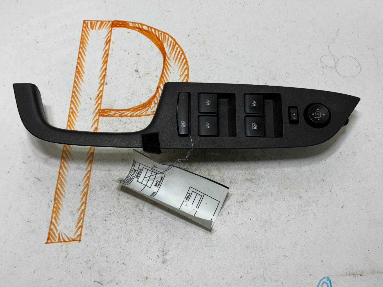 2012 CHEVROLET EQUINOX DRIVER MASTER POWER WINDOW MIRROR CONTROL SWITCH OEM