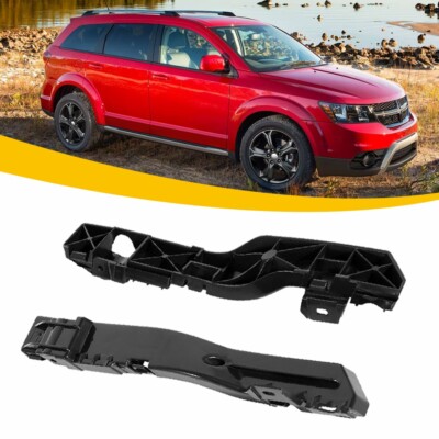1 Set Front Bumper Bracket Mount Support Holder For Dodge Journey 2009-2017 New