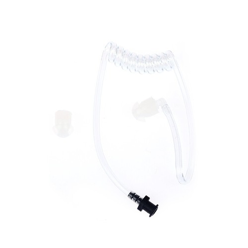 Earphone Transparent Coil Acoustic Air Tube Earplug For Two-Way Radio Walkie A - Zdjęcie 9 z 11