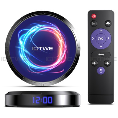2024 Neu Android 13.0 Smart TV BOX 4+128GB Dual WIFI Netzwerk Media Player BT5.0