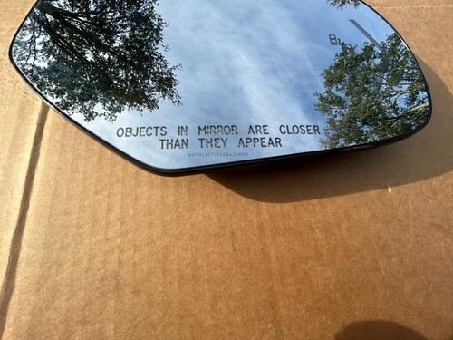 2009-2013 Chevy Silverado Tahoe GMC Sierra Yukon Mirror Glass W/ Blind Spot OEM - Picture 3 of 12