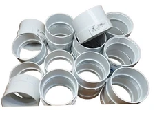 Case of 20 Westlake S101040 Female Sewer Adapter 4" SDR35 White Hub x FPT