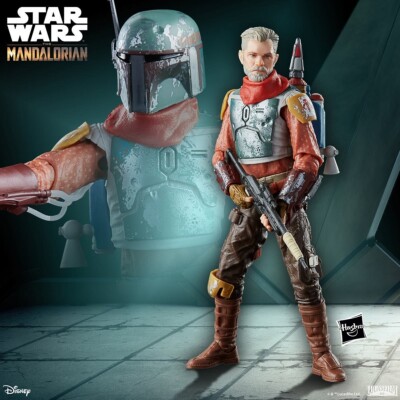 Star Wars ~ Cobb Vanth Boba Fett Armour ~ schwarze Serie Actionfigur von Hasbro