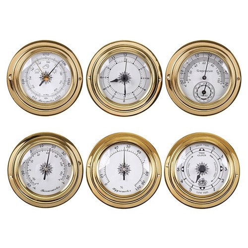 Barometer Hygrometer Pressure Gauge Wall Mounted Use - Picture 2 of 14