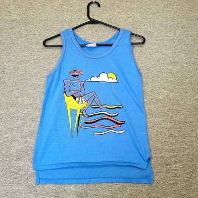 Vintage U Got It Sky Blue Beach Racer Back Tank Top