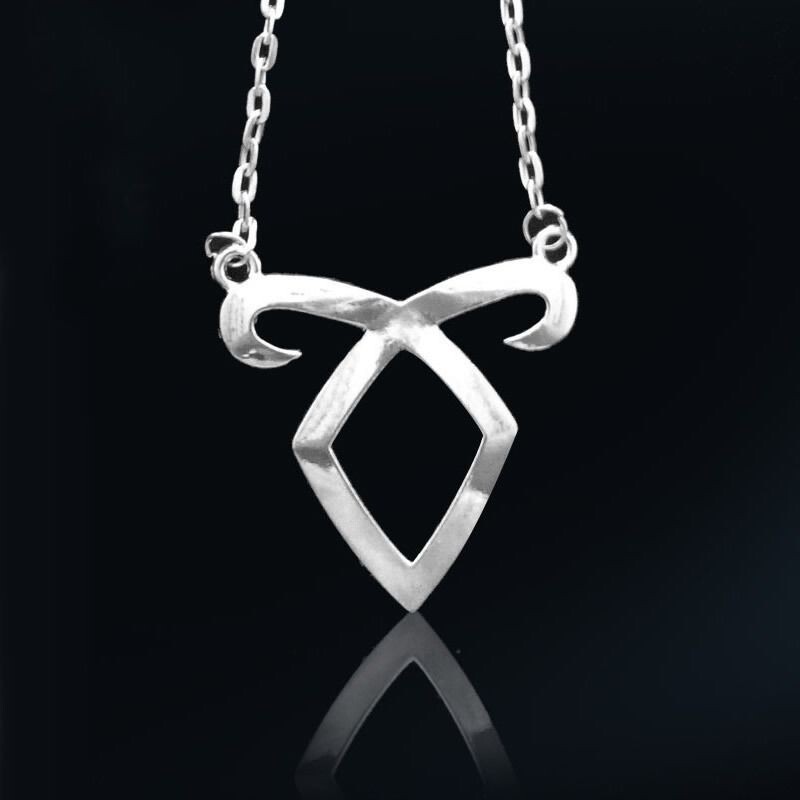 The Mortal Instruments Angel Power Rune Necklace City Of Bones with gift box