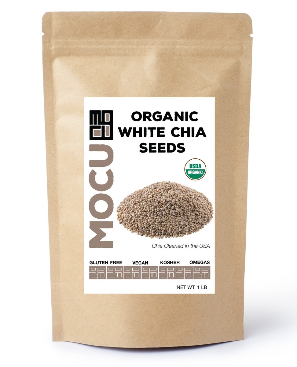 ORGANIC WHITE CHIA SEEDS - Raw, Non-GMO, Gluten-Free | eBay