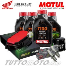 Tagliando HONDA NC 750 X-XA-XD 2015 2016 2017 Kit Olio Motul 7100 Filtri Candele