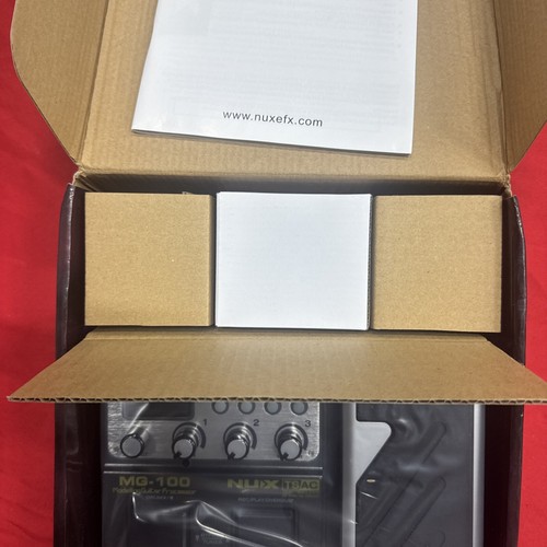NUX All In One Multi Guitar Effects Pedal Processor MG-100 NEW Quick ship! - Picture 3 of 10
