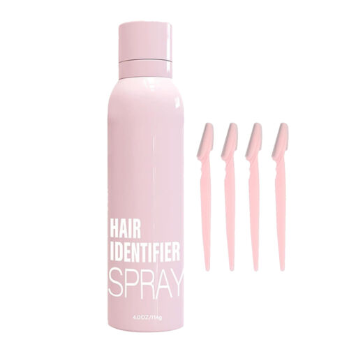 Hair Identifier Spray for Face Shaving Skin Dermaplaning Hair Beard Removal