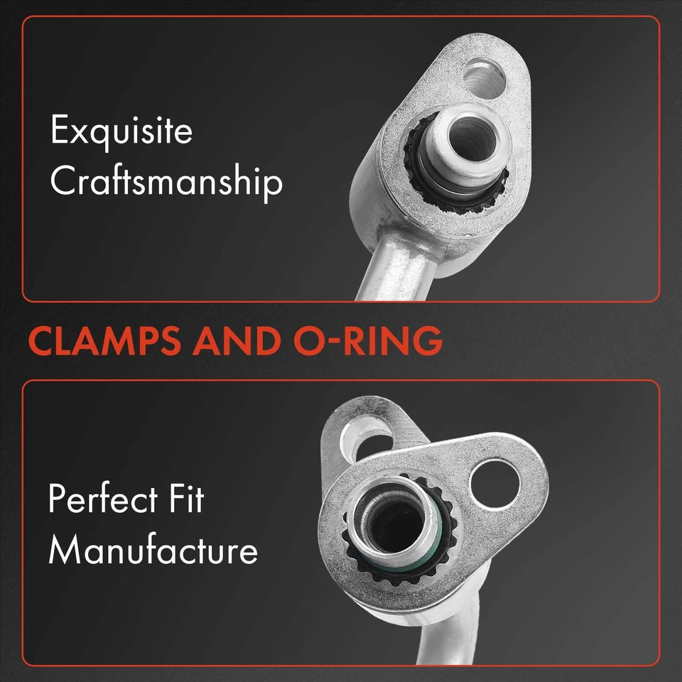 Manguera de descarga de refrigerante de aire acondicionado para Chrysler Aspen 2007-2009 Dodge Durango 04-07 Foto 3 de 4