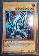 Blauäugiger Weißer Drache Secret Rare LIMITIERT Yugioh Deutsch Glänzend CT14-002