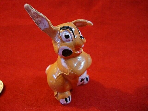 Vintage Walt Disney Productions Marx Heimo Disneykin/DisneyKing Thumper 2" Size - Picture 5 of 9