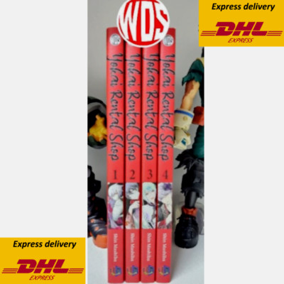 Yokai Rental Shop Manga By Shin Mashiba volume 1-4 English Comic Book - Fast DHL