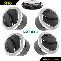 4 Gitter D'belüFtung Silber FüR Master 3 NV400 687601987R 8200212480