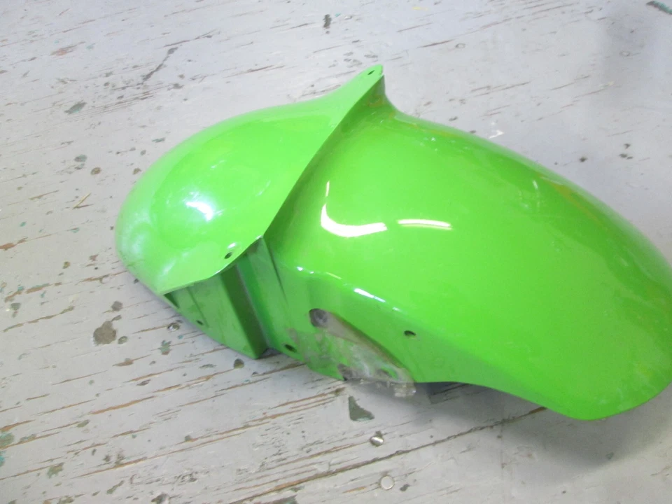 Guardabarros delantero OEM KAWASAKI 1998-1999 ZX-6R NINJA 35004-1637-7F verde Foto 4 de 4
