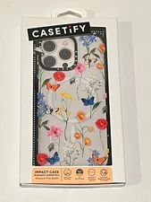 CASETiFY Impact Case w/ Magsafe for iPhone 15 Pro Max - Ditsy Florals