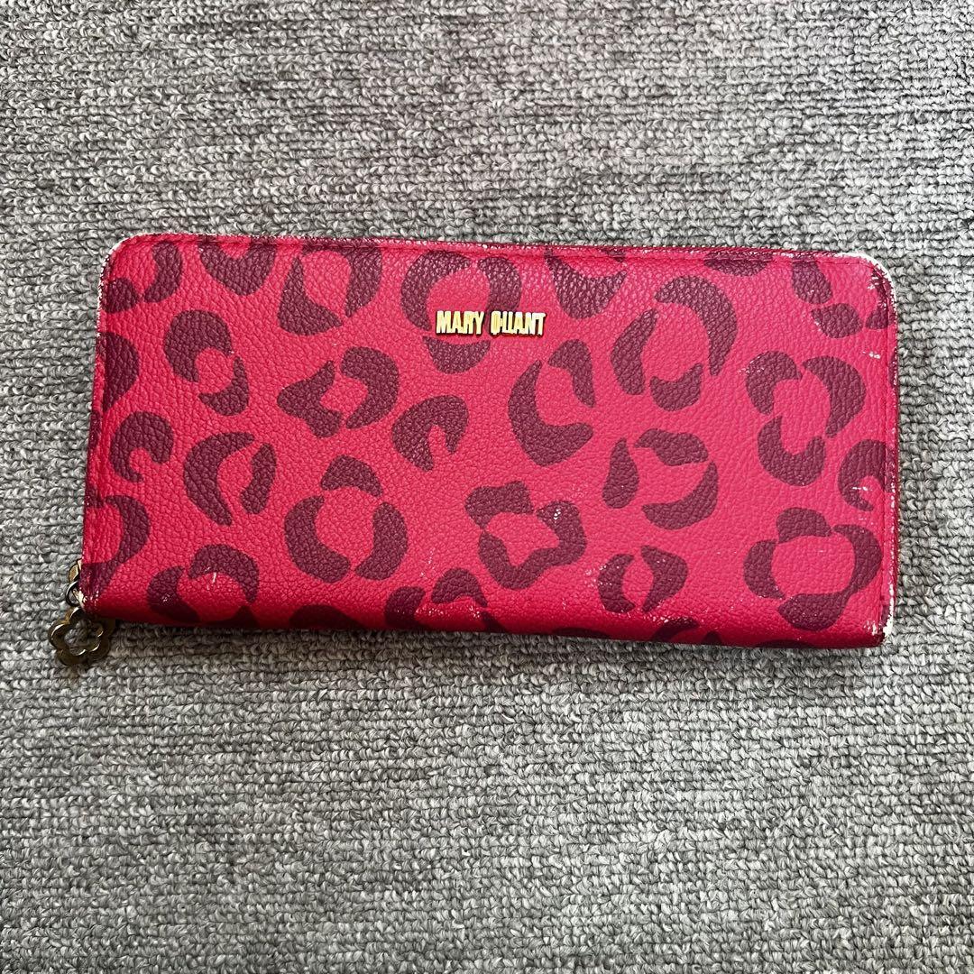 MARY QUANT long wallet pink 21 | eBay