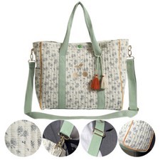 Diaper Bag Mommy nappy Bag Tote Bag Floral Messenger Diaper Bag Large Capacity