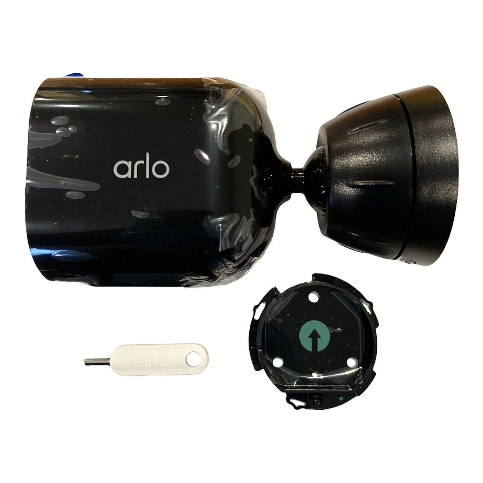 One Arlo Pro 5S Wireless Add On 2K Spotlight Security Camera Night
