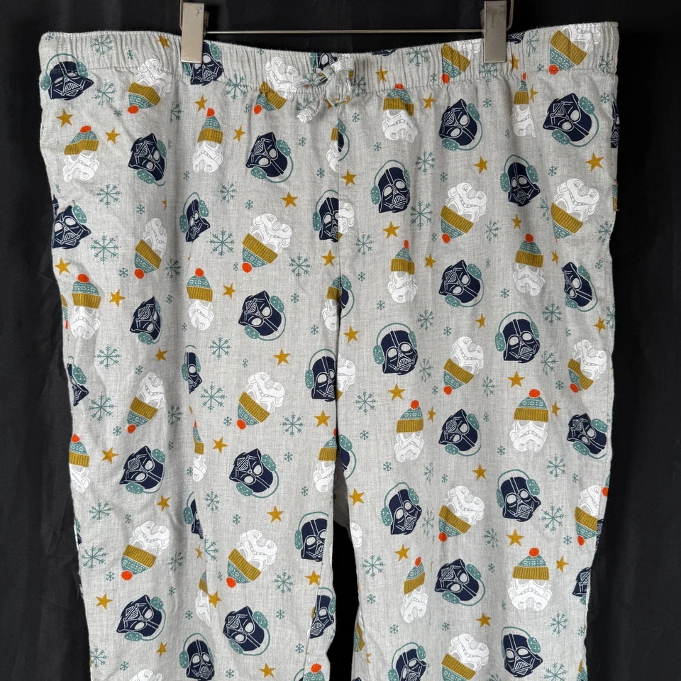 Star Wars Navidad Invierno Pijama Pantalones Para Hombre 2XL Darth Vader Storm Troopers Foto 3 de 4