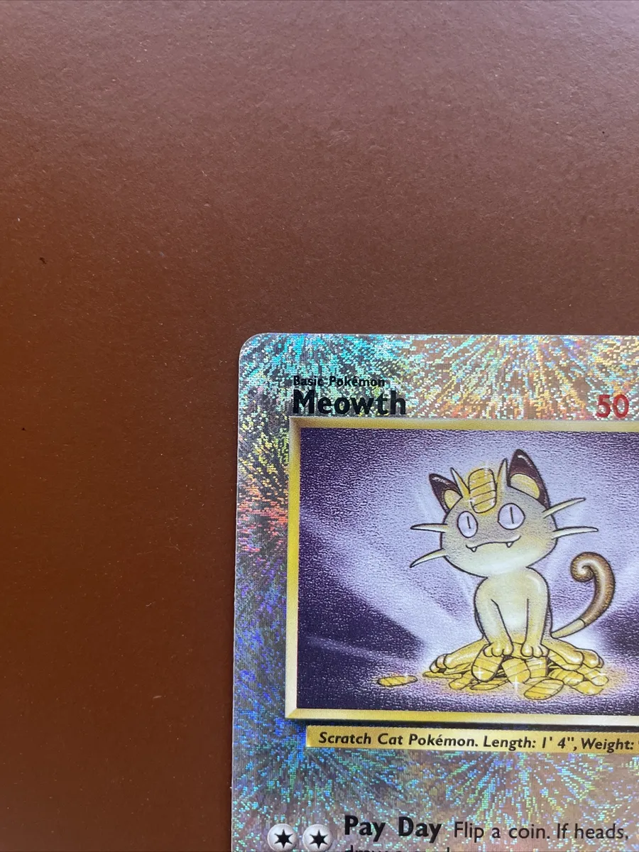 Meowth 53/110 Legendary Collection Pokemon Card Reverse Holo Foil