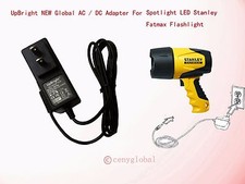 AC Power Adapter For Stanley FatMax 250 Lumen LED Rechargeable Spotlight Charger