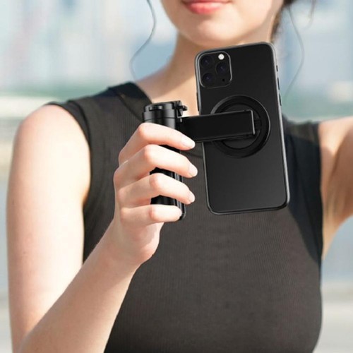 Mini Support Téléphone Télescopique Portable Magnétique Selfie Stick Neuf - Photo 5 sur 12